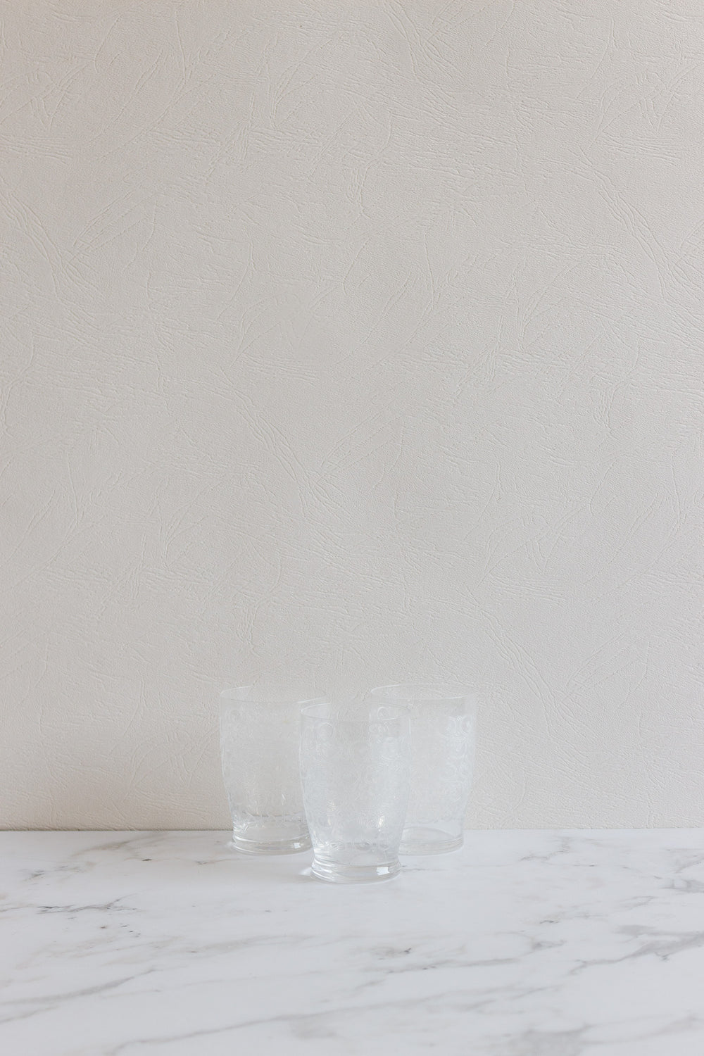 1920s baccarat crystal rohan whiskey glasses