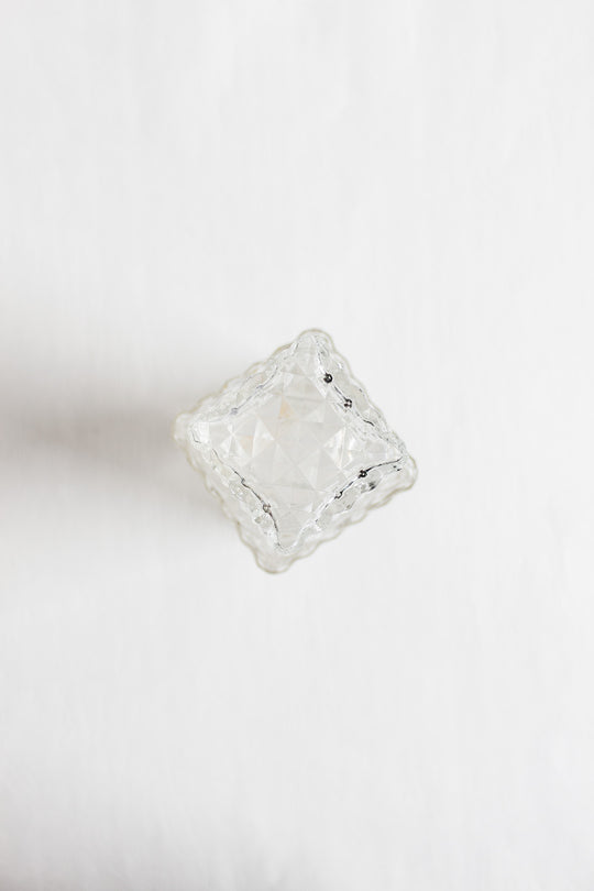 vintage french cut glass decanter