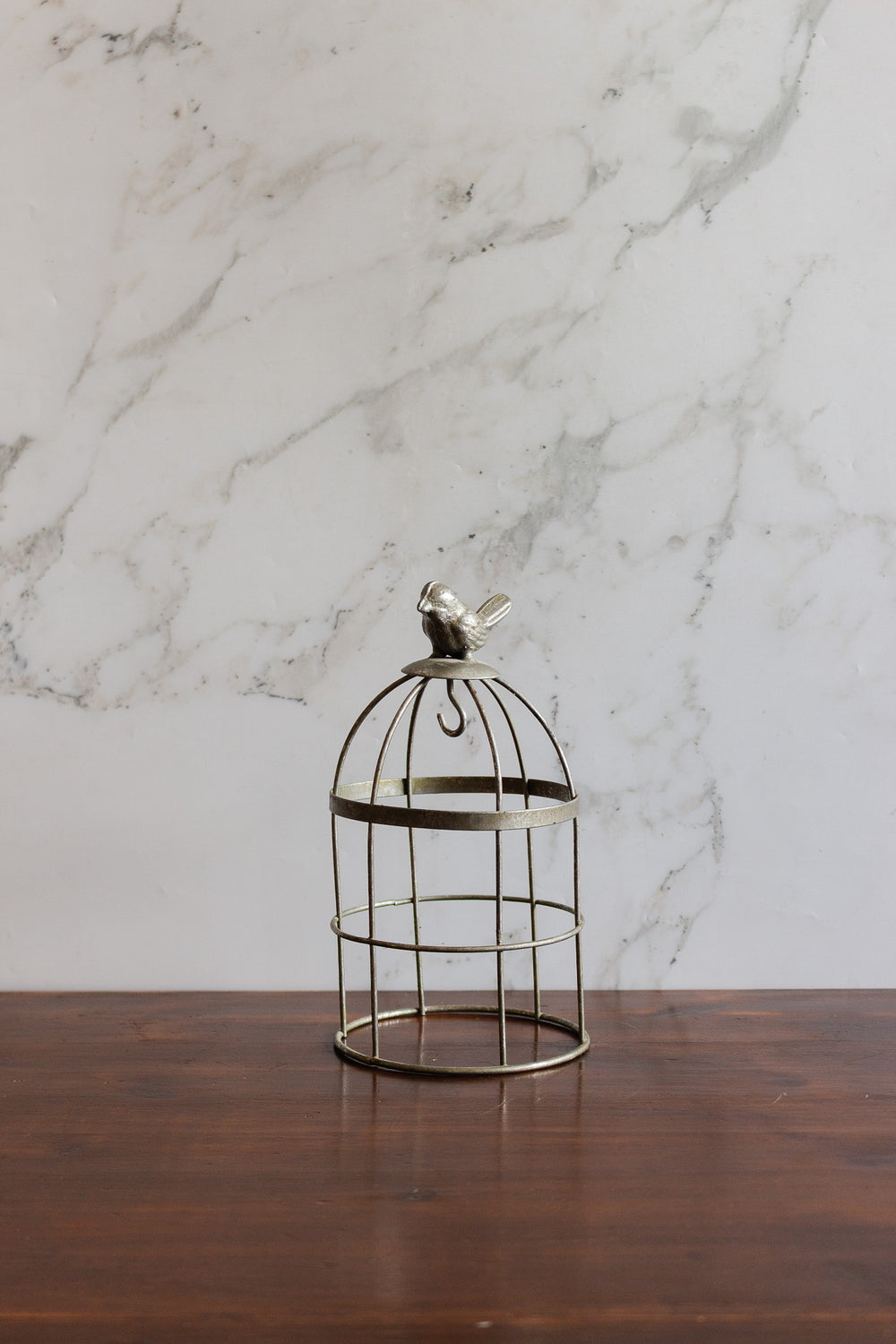 vintage french bird cage pocket watch cloche with ceramic base