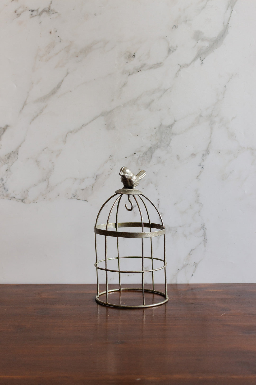 vintage french bird cage pocket watch cloche with ceramic base