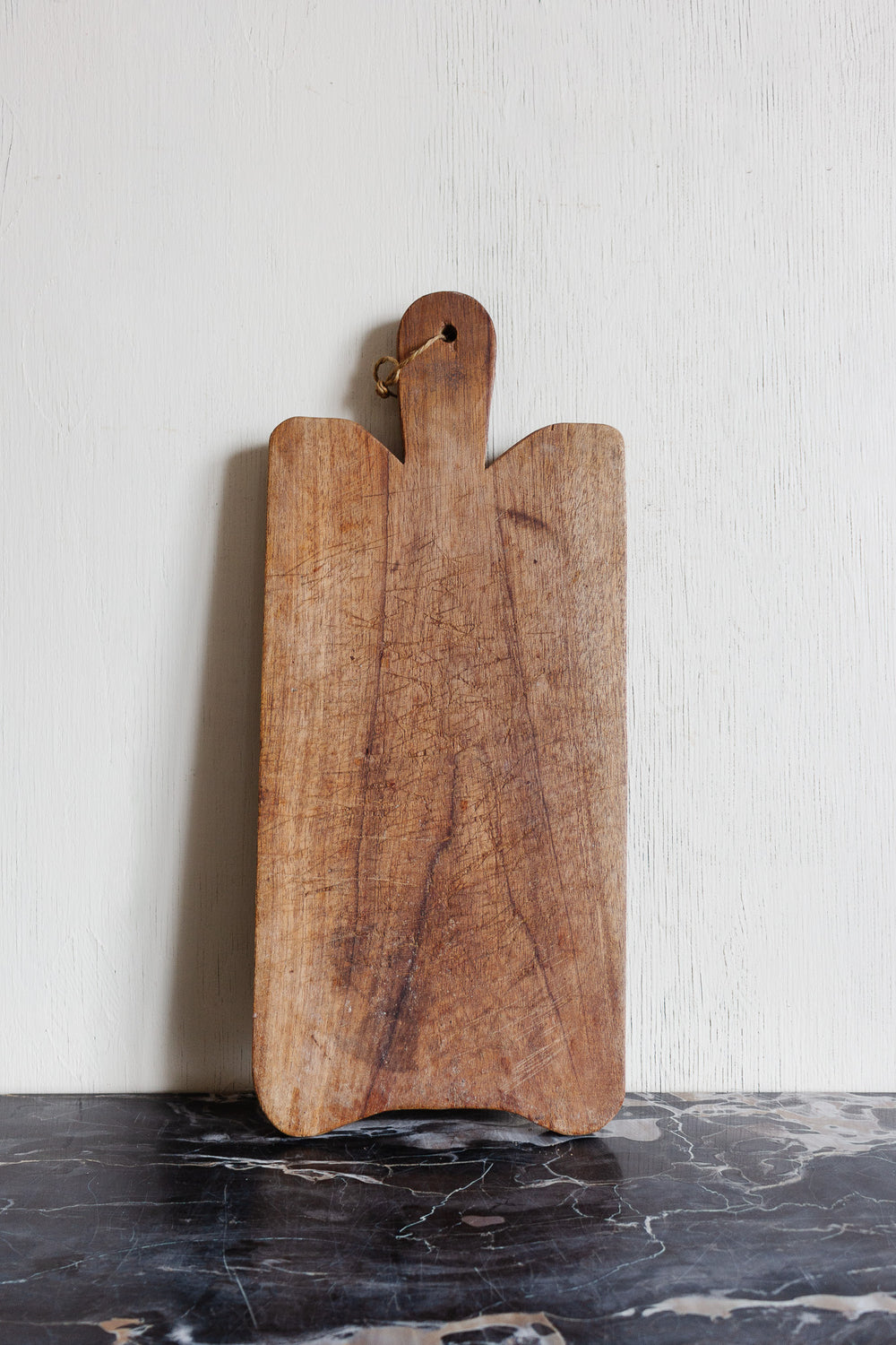 vintage french hand carved breadboard