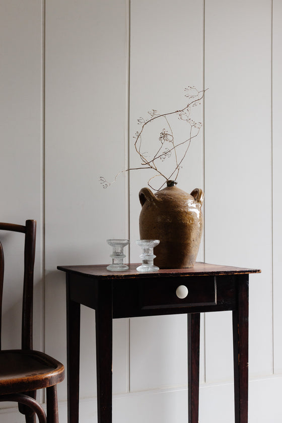 vintage french farmhouse side table