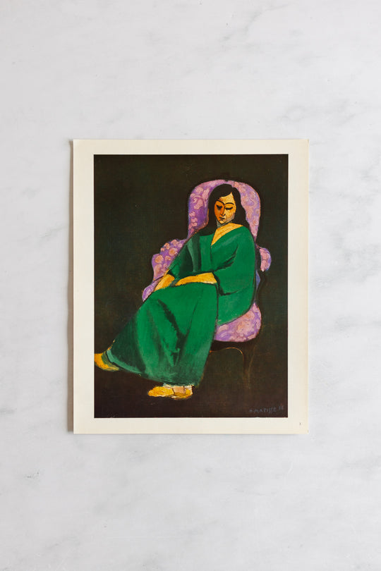 midcentury french set of Matisse prints in folder