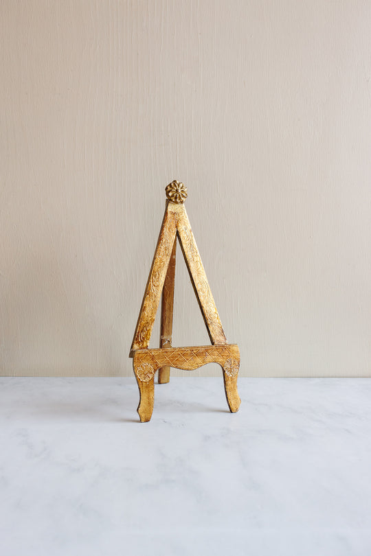 vintage italian gilt florentine easel