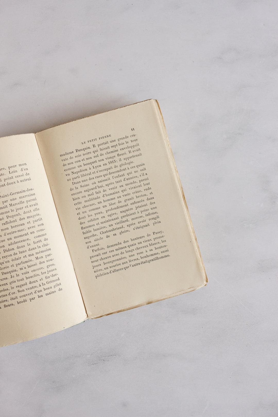 antique french Anatole France "livres bleu"