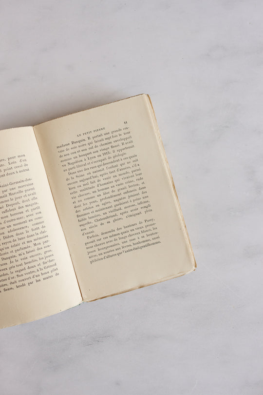 antique french Anatole France "livres bleu"