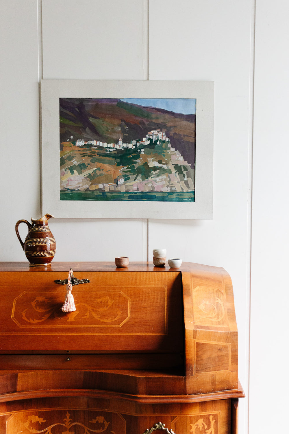 une rangée de maisons