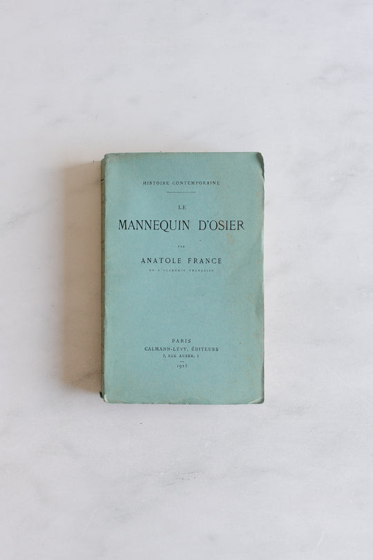 antique french Anatole France "livres bleu"