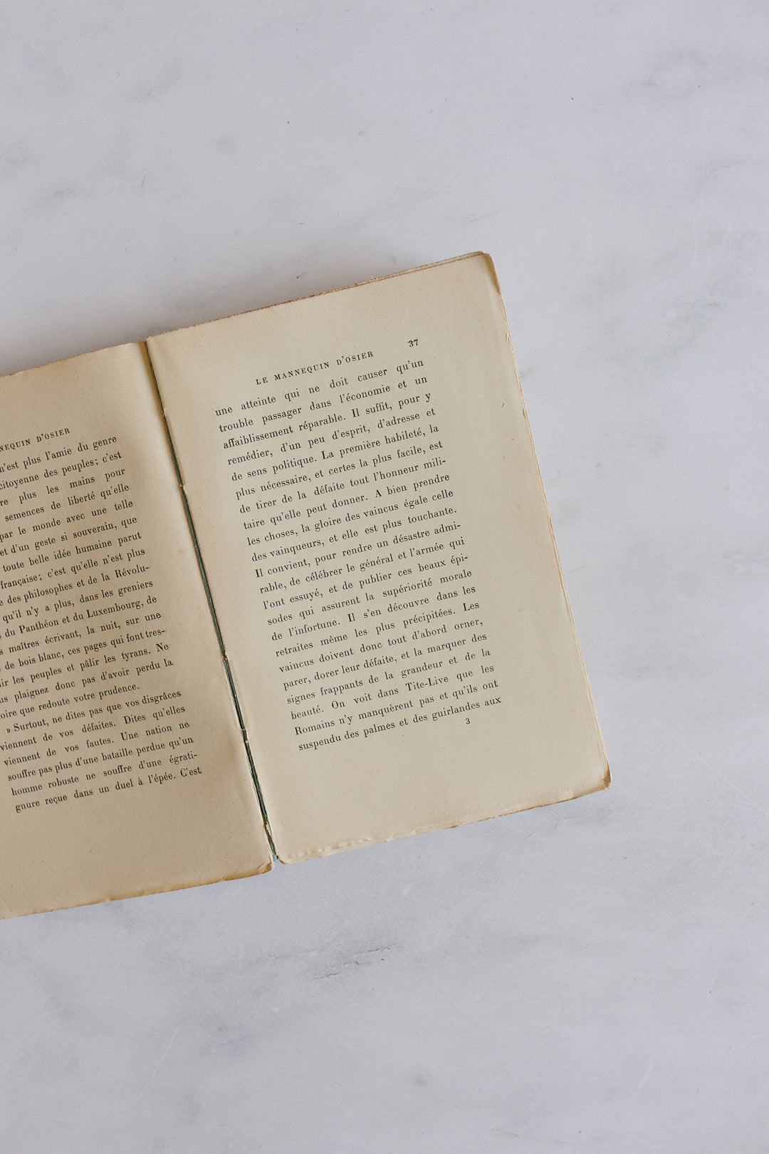 antique french Anatole France "livres bleu"