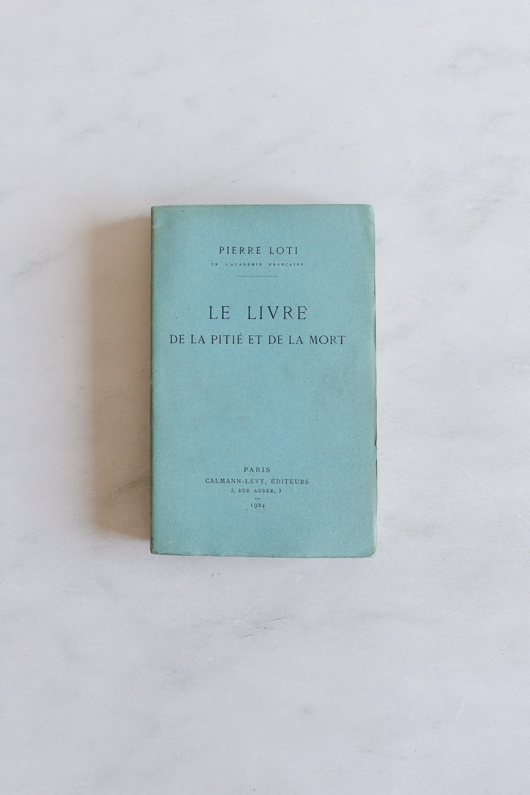 antique french Anatole France "livres bleu"
