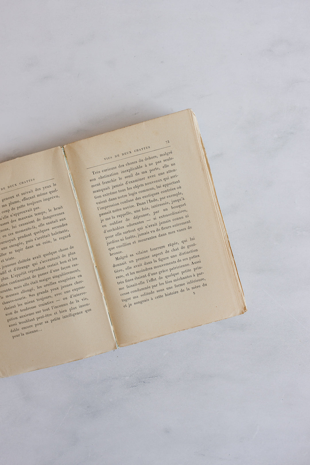 antique french Anatole France "livres bleu"