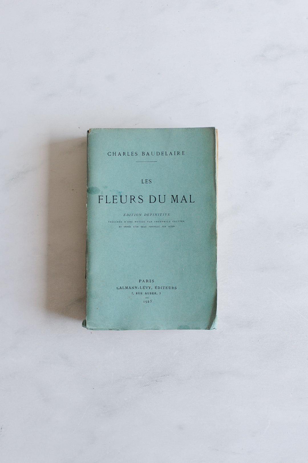 antique french Anatole France "livres bleu"