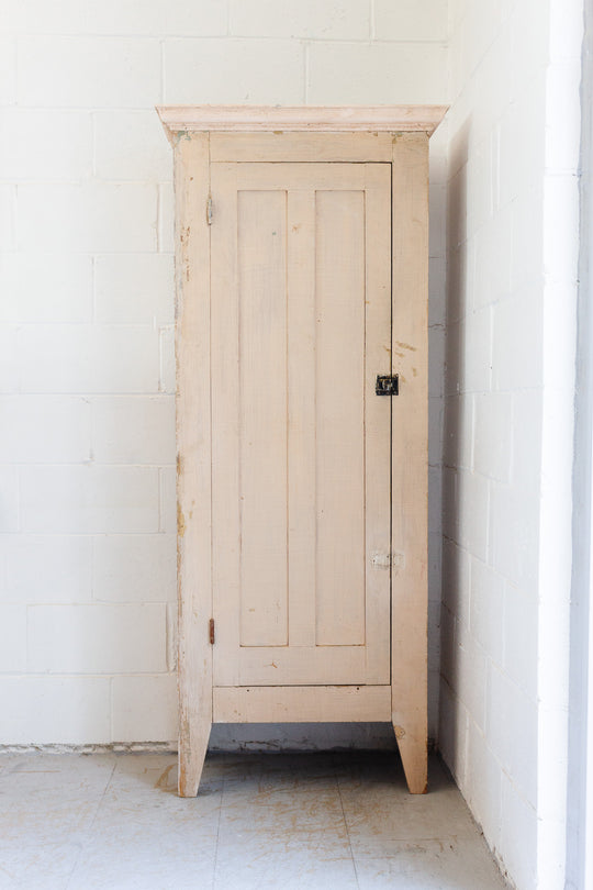 antique English chimney cabinet