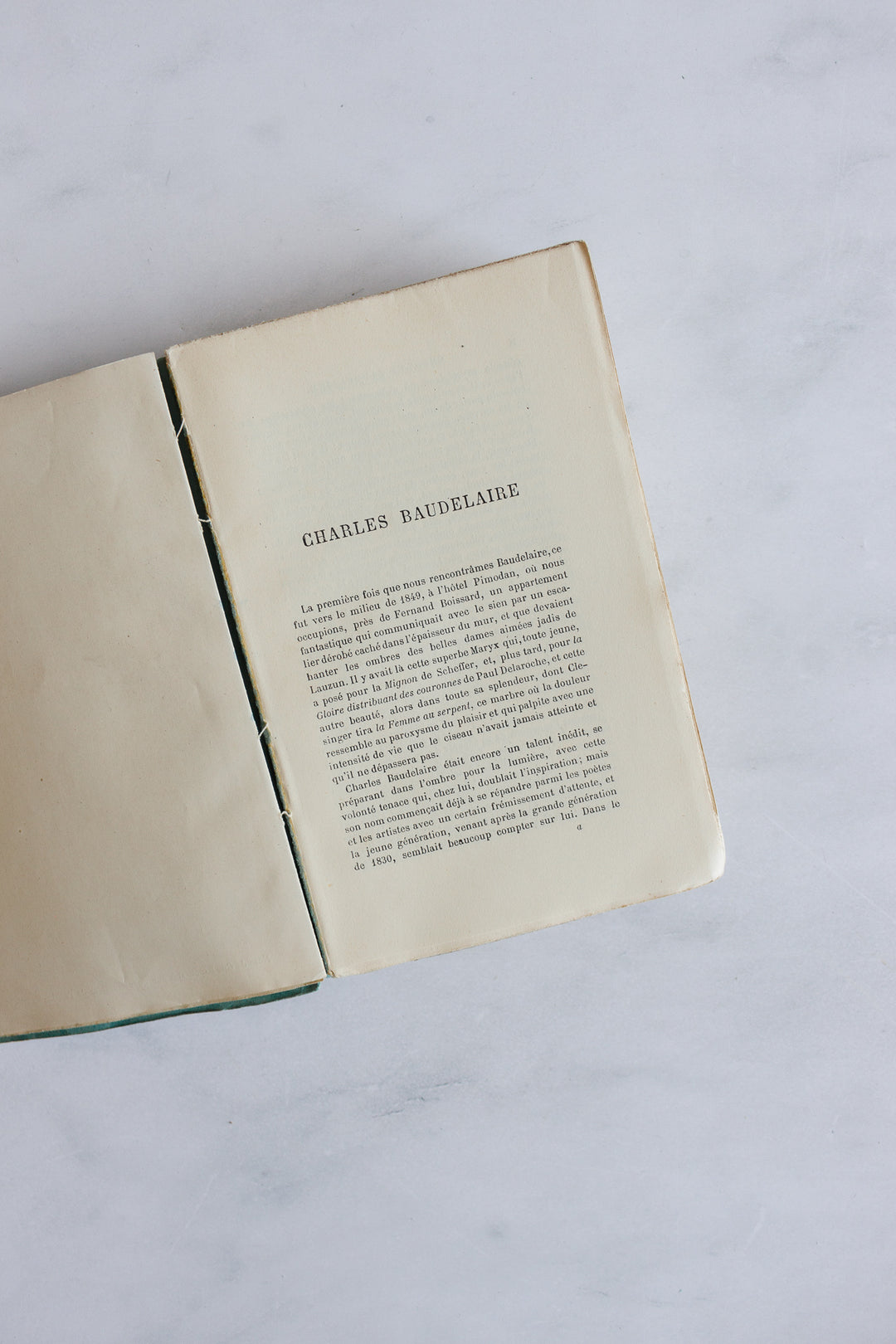 antique french Anatole France "livres bleu"