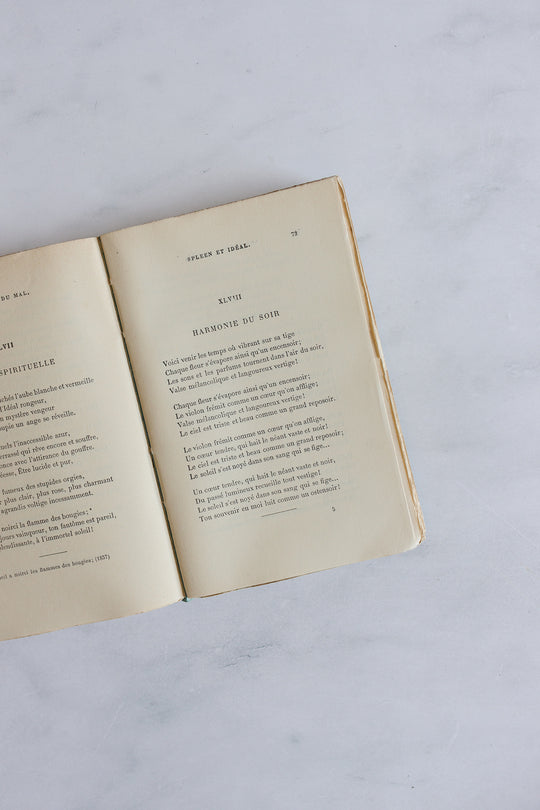 antique french Anatole France "livres bleu"