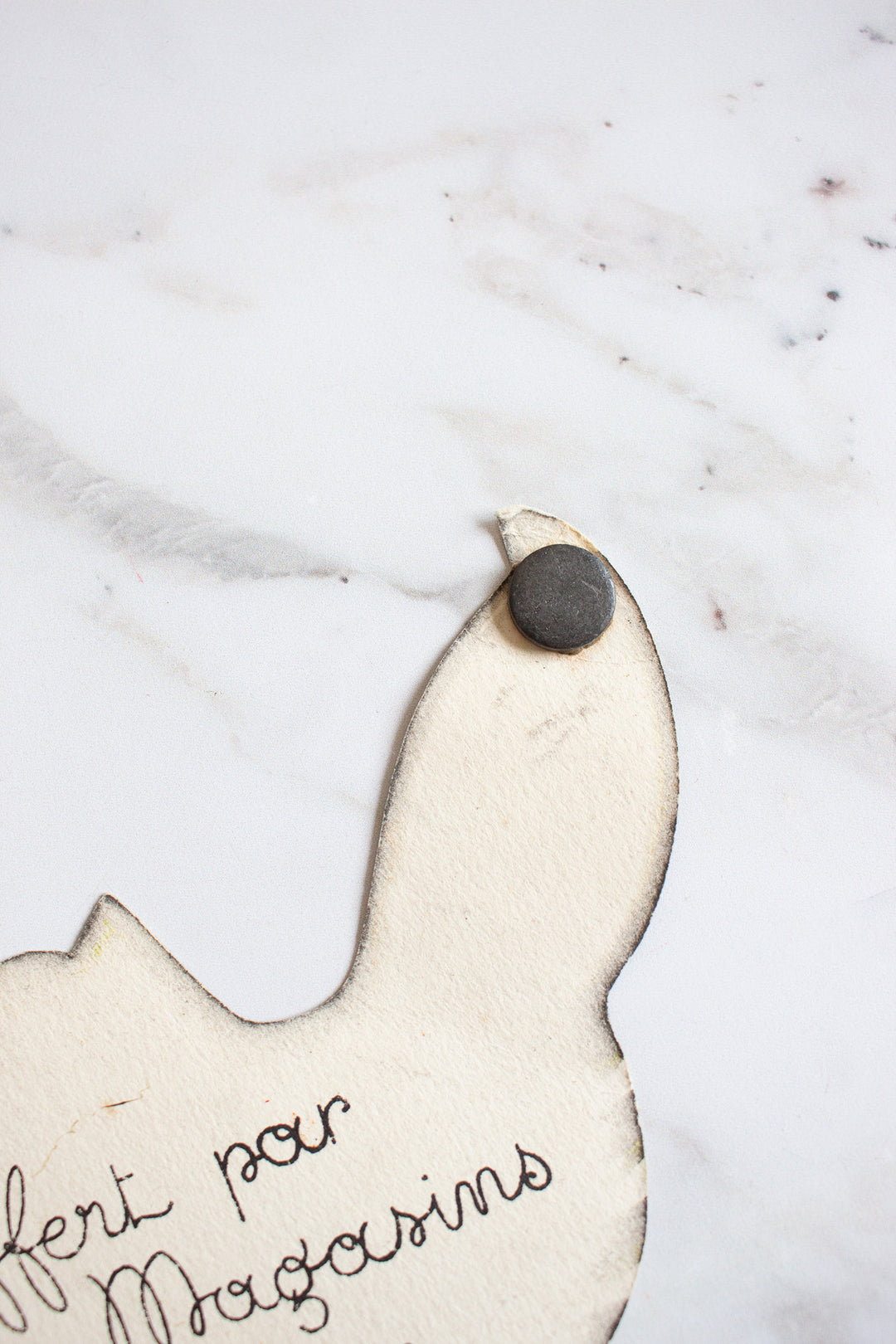 vintage french promotional lobster chromolithograph for "les grands magasins du louvre"