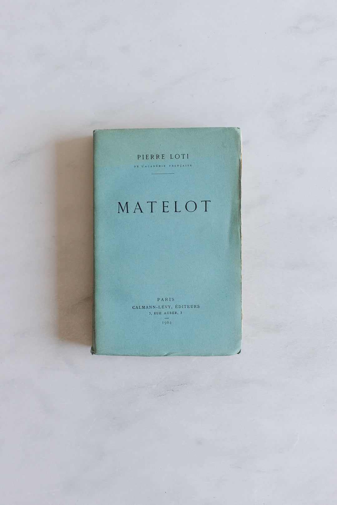 antique french Anatole France "livres bleu"