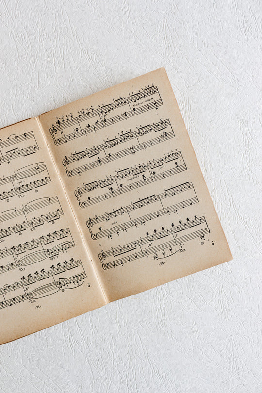 1930s french "une heure de musique" books, set of 4