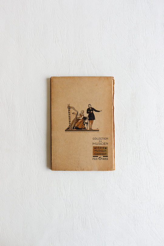 1930s french "une heure de musique" books, set of 4