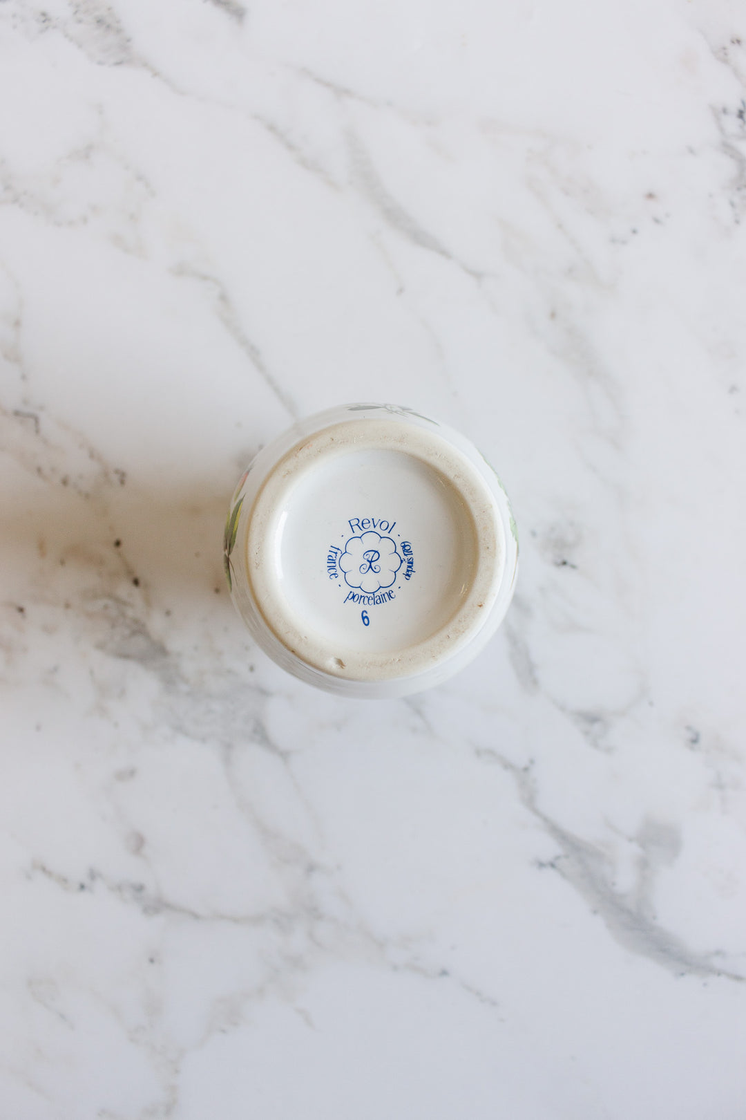 vintage french "revol france" mustard jar