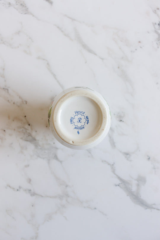vintage french "revol france" mustard jar