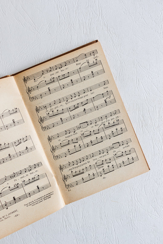 1930s french "une heure de musique" books, set of 4