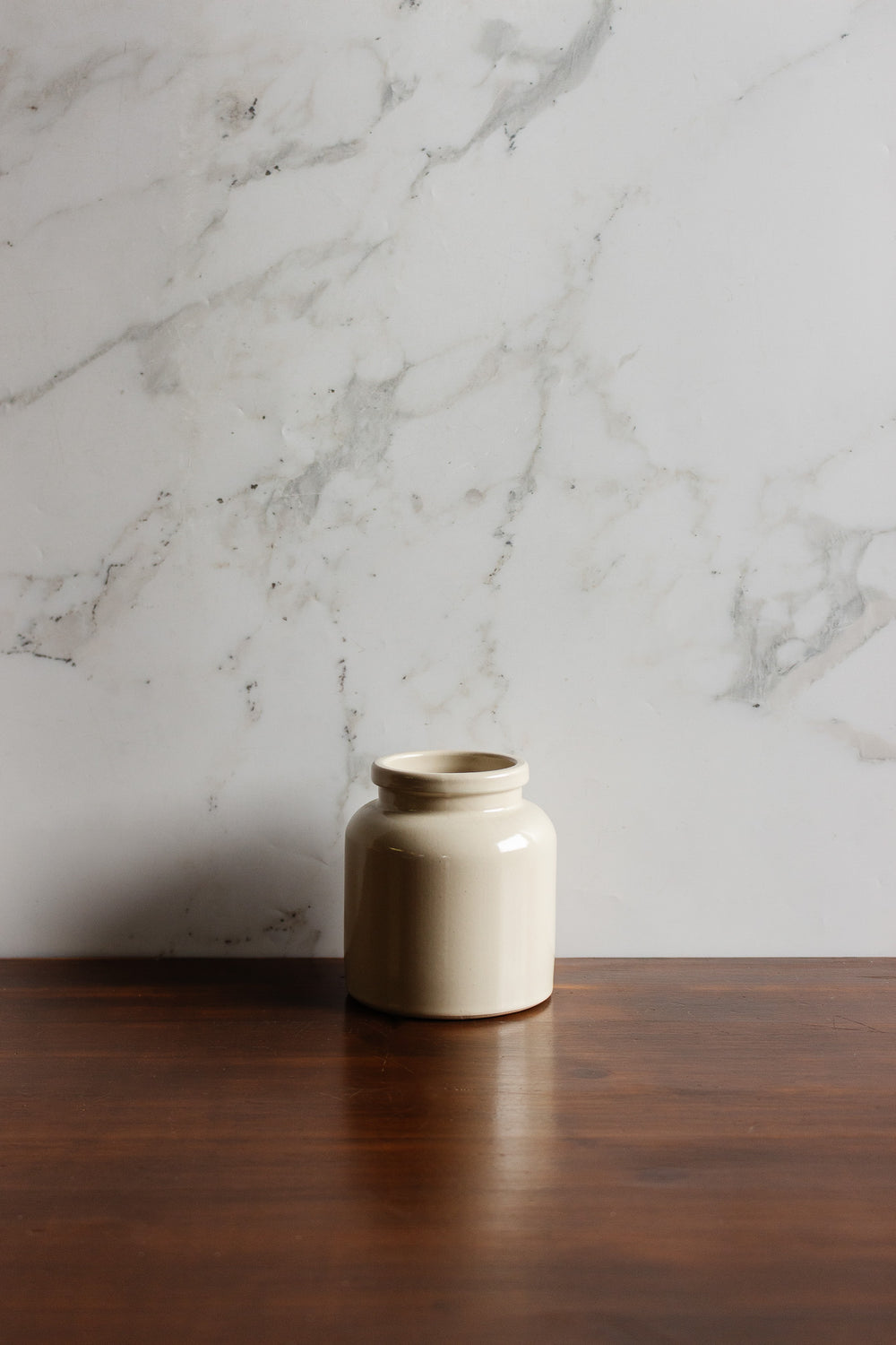 vintage quintessentially french mustard jar