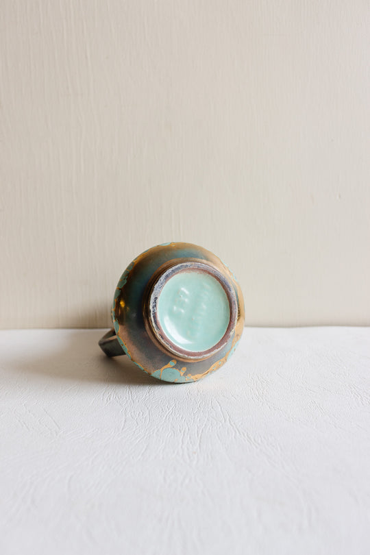 midcentury west german pottery pitcher