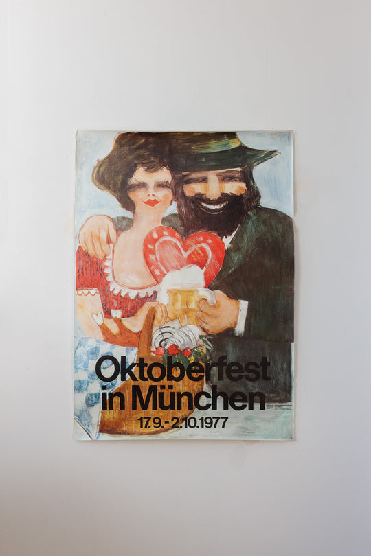 1977 german oktoberfest poster