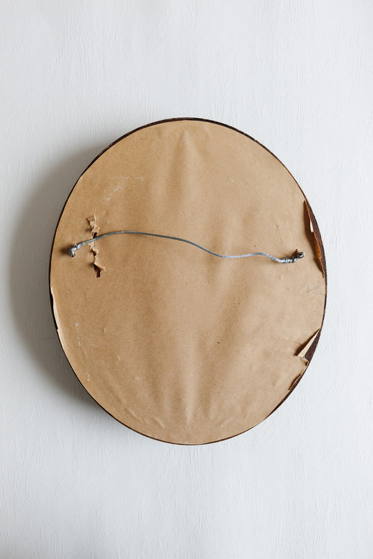 pair of antique french oval portraits