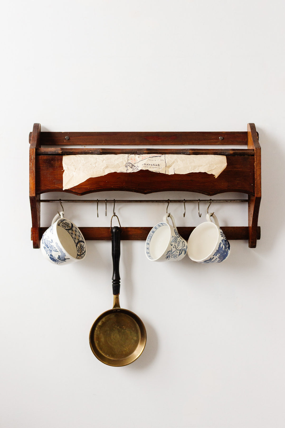 vintage french kitchen farmhouse shelf