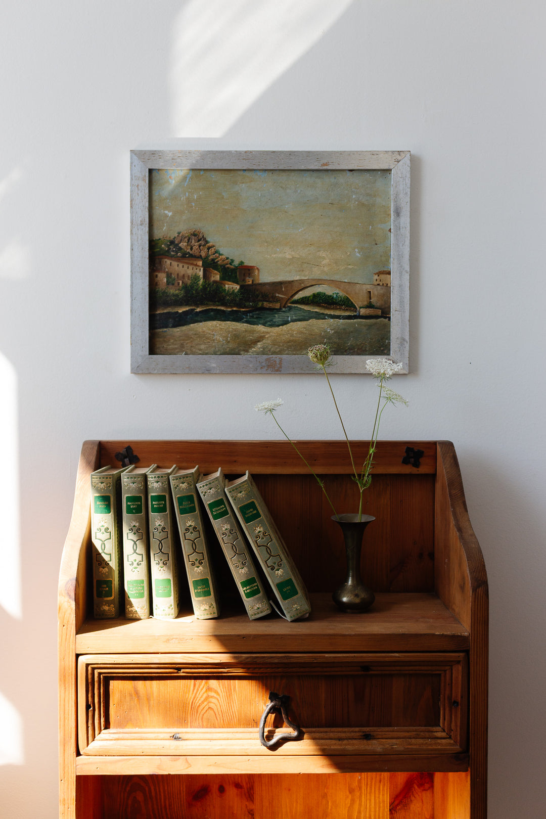 set of 6 vintage french éditions camille green hardcover books