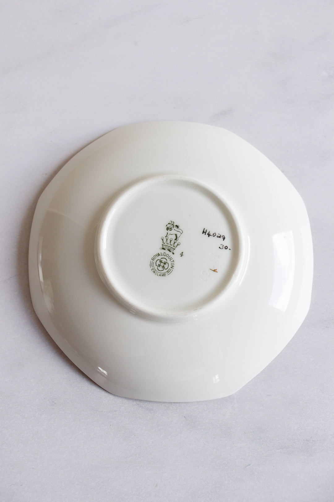 rare art deco hand painted teacup by royal doulton