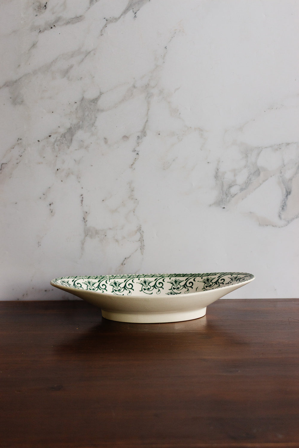 antique french sarreguemines "suzanne" ravier