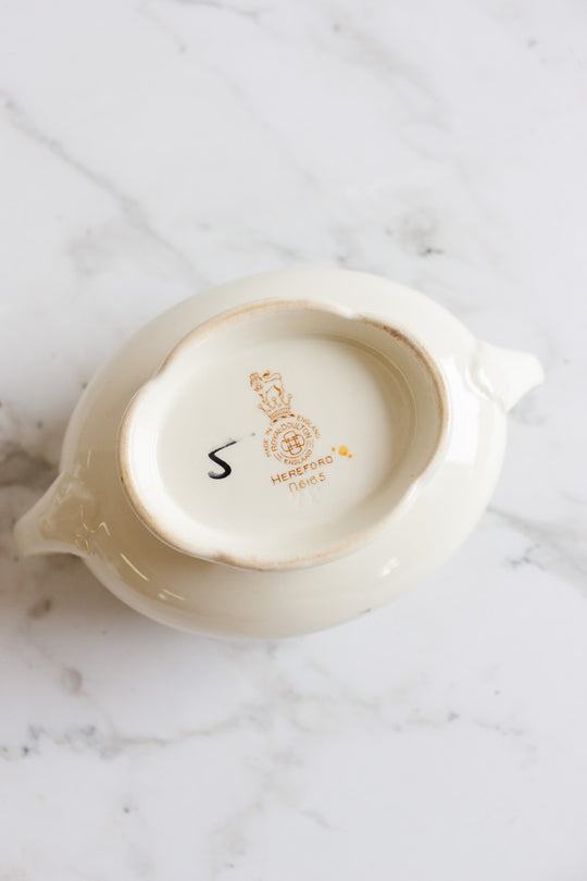vintage royal doulton Hereford sugar bowl