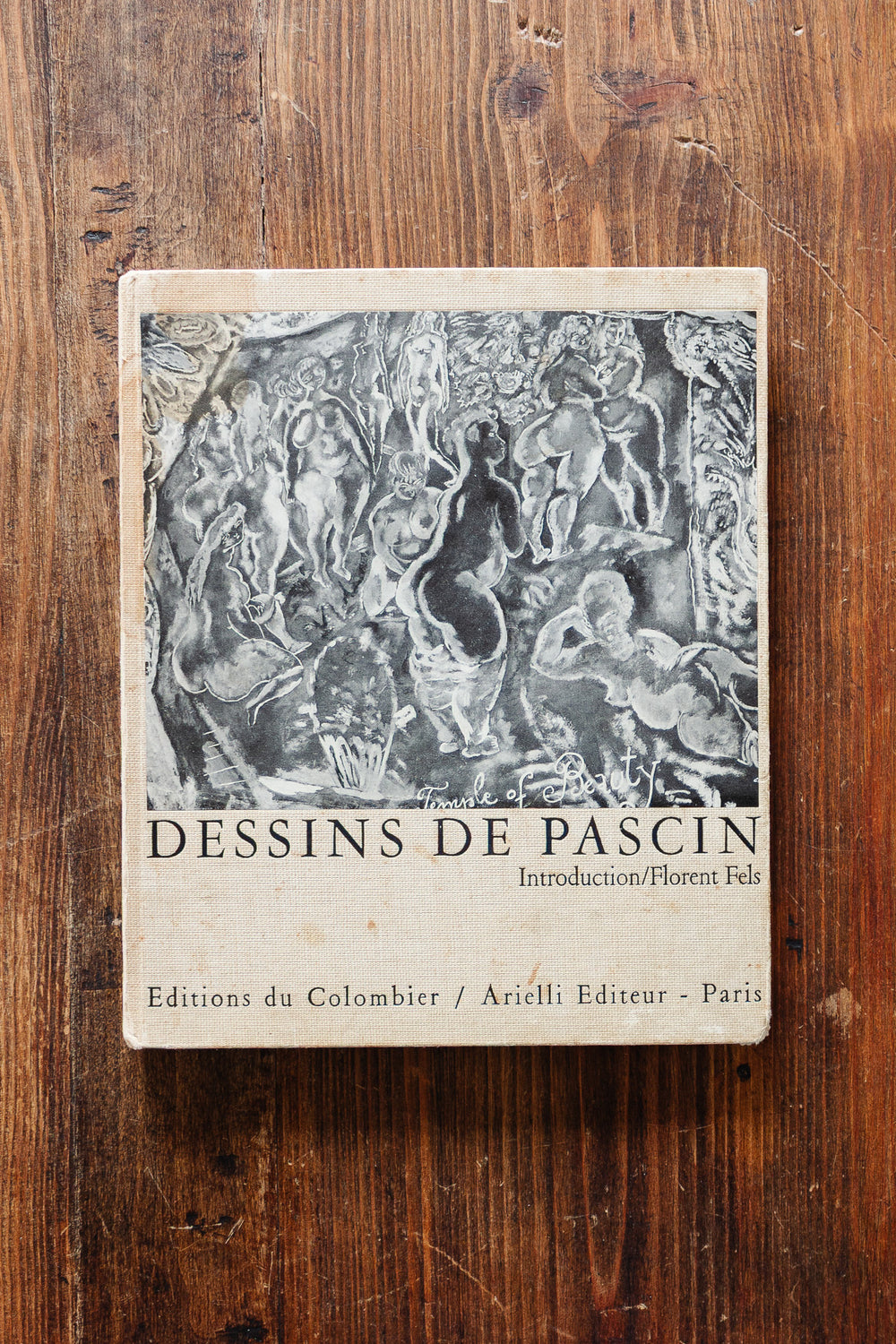 "dessins de pascis" vintage french art book