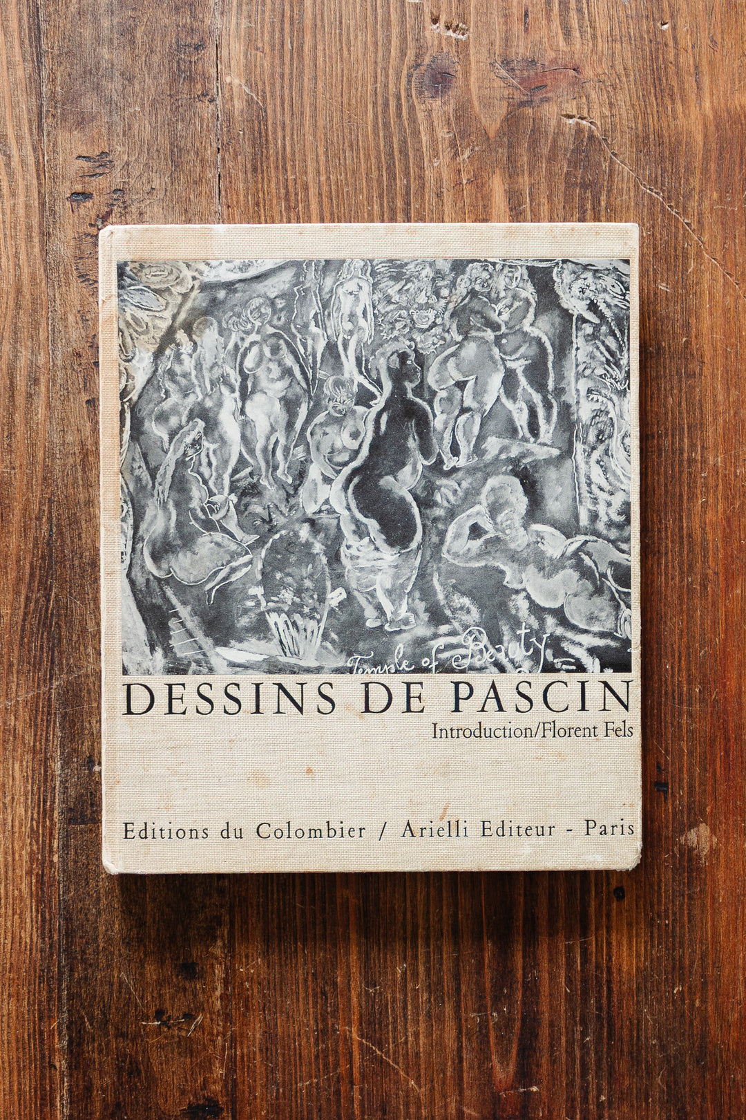 "dessins de pascis" vintage french art book