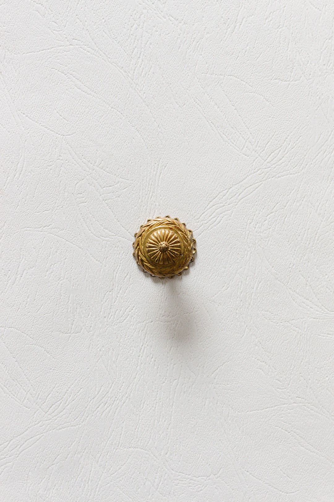 antique french brass drawer pull