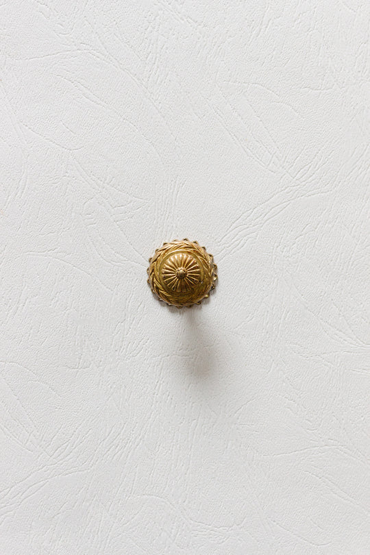 antique french brass drawer pull