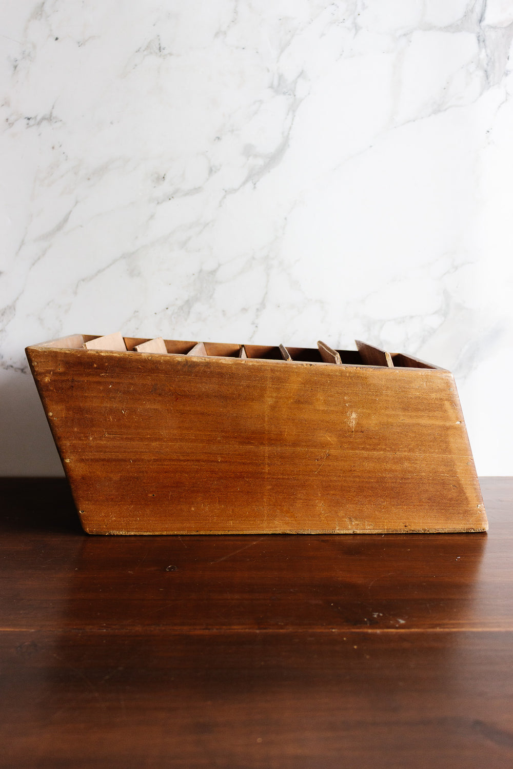 antique french wooden boîte à lettres