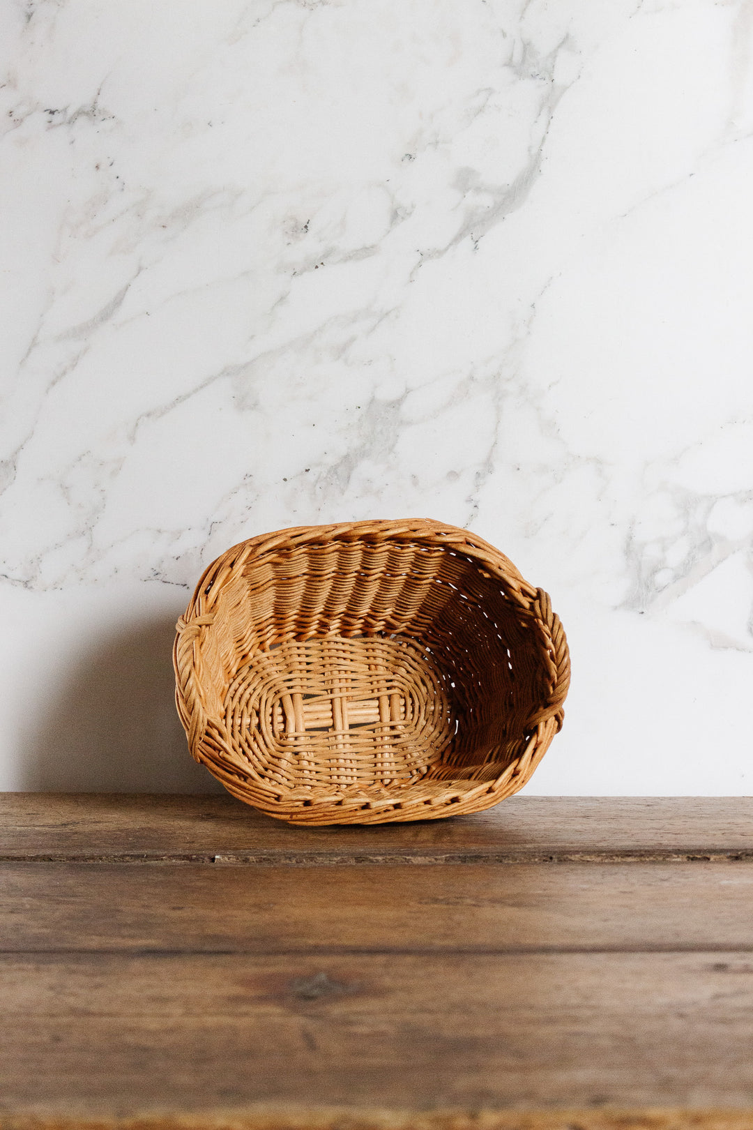 vintage french "panier carré"