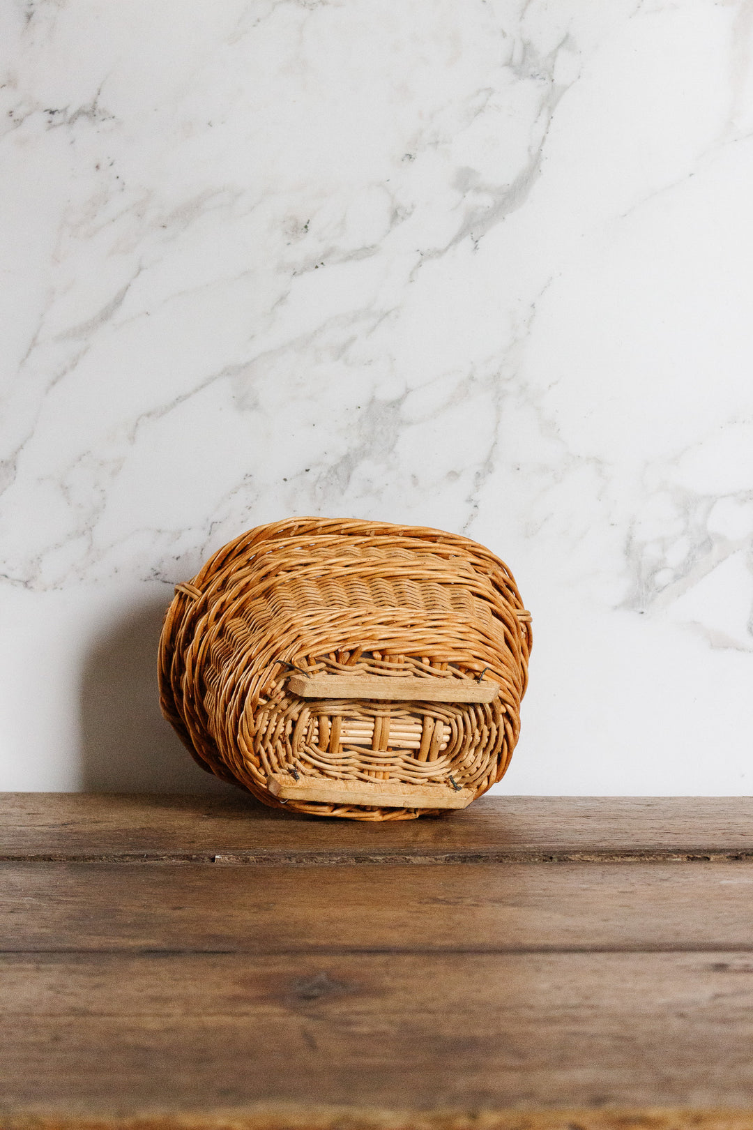 vintage french "panier carré"