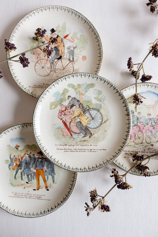 rare hb & cie cycling talking plate