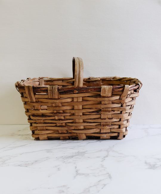 vintage french market basket