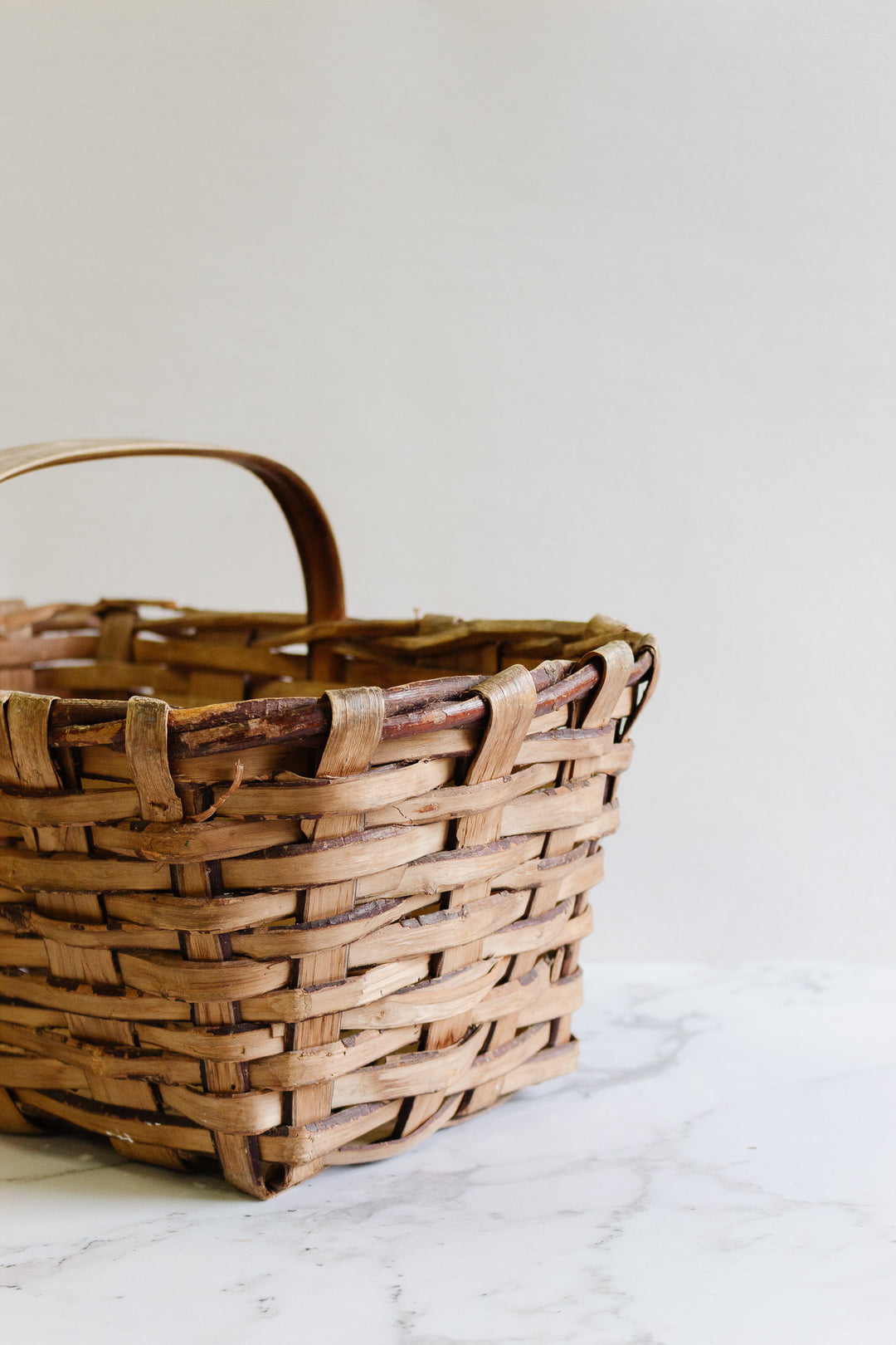 vintage french market basket