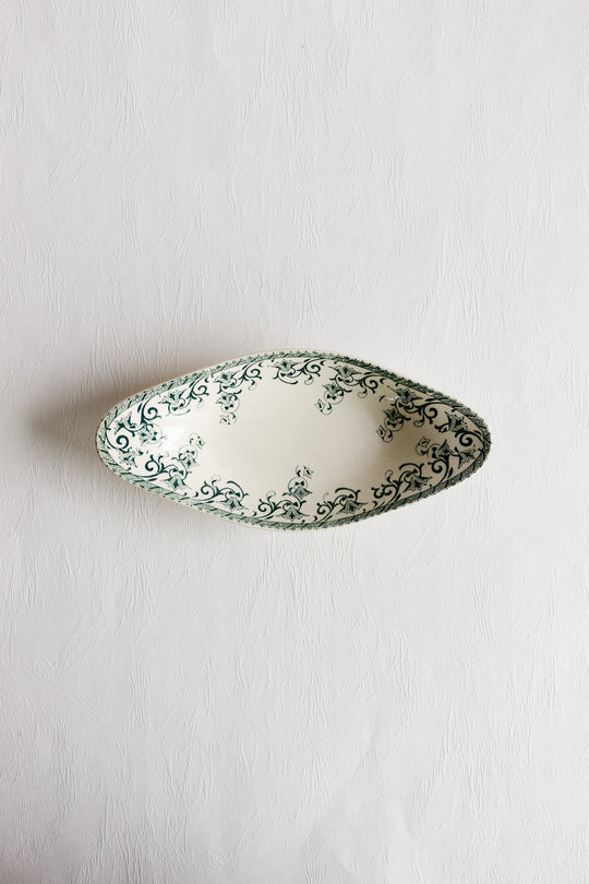 antique french sarreguemines "suzanne" ravier