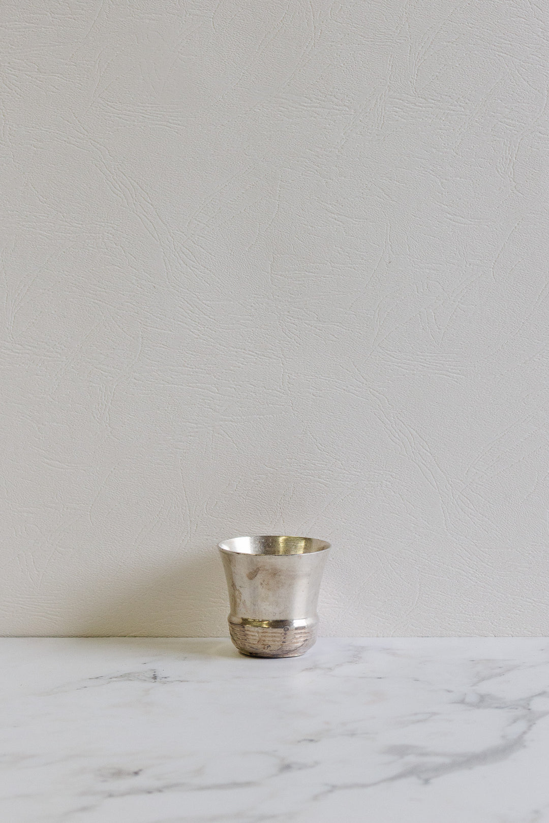 antique french silver plate "coquetier"