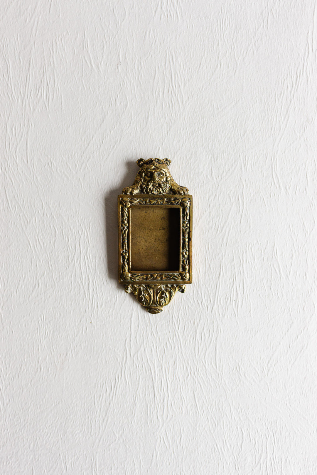 early 20th century french brass photo frame
