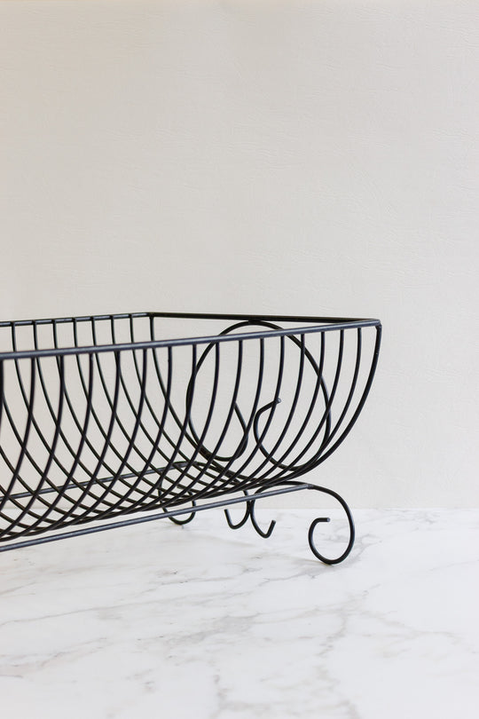 vintage french metal dish rack