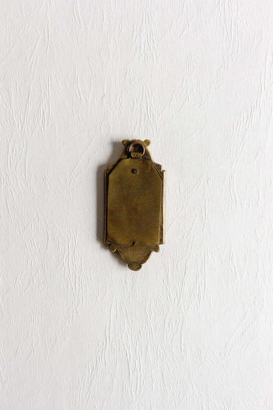 early 20th century french brass photo frame
